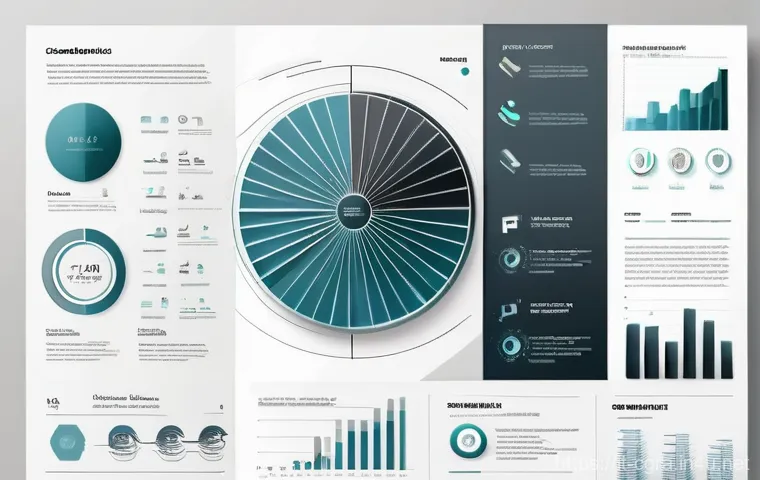 컴퓨터그래픽스운용기능사와 데이터 시각화의 융합 - **Prompt:** A visually stunning and dynamic image depicting the transformation of complex, raw data ...