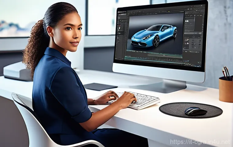 컴퓨터그래픽스운용기능사 자격증 준비 비용 - **Prompt 1: Aspiring Digital Artist's Focus**
    Generate an image of a young adult, approximately ...