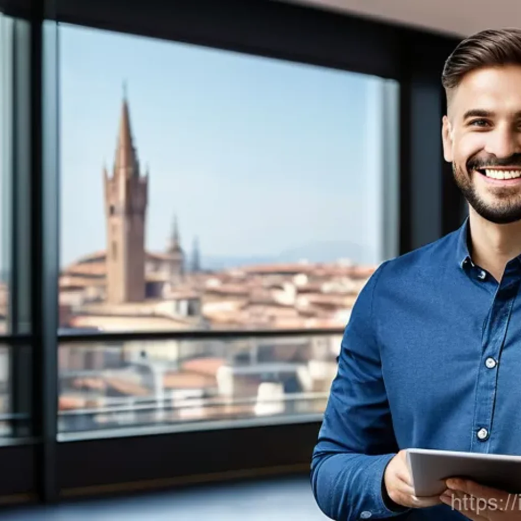 컴퓨터그래픽스운용기능사 자격증 시험 접수 방법 - **Prompt:** A confident young professional, dressed in smart casual attire, stands in a brightly lit...