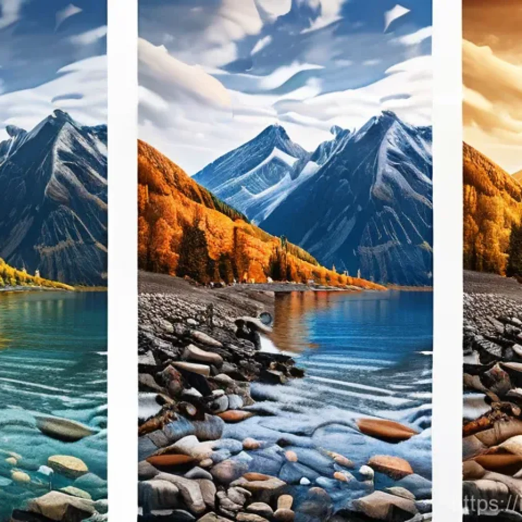 컴퓨터그래픽스운용기능사와 관련된 최신 소프트웨어 - Here are three detailed image generation prompts in English, based on the provided text: