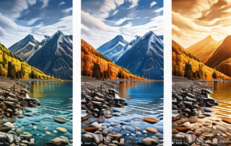 컴퓨터그래픽스운용기능사와 관련된 최신 소프트웨어 - Here are three detailed image generation prompts in English, based on the provided text: