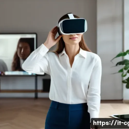 컴퓨터그래픽스운용기능사 실무에서의 활용법 - **Prompt:** A highly detailed, realistic image of a modern Italian architectural studio. Two profess...